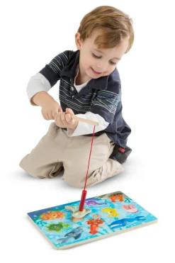 Spil|Puslespil<Melissa & Doug Puslespil Fang fisk