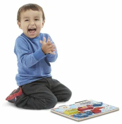 Puslespil|Tumlinge Legetøj<Melissa & Doug Puslespil Jumbo - Køretøjer