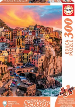 Puslespil<educa Puslespil m. 300 brikker - Cinque Terre, Italien