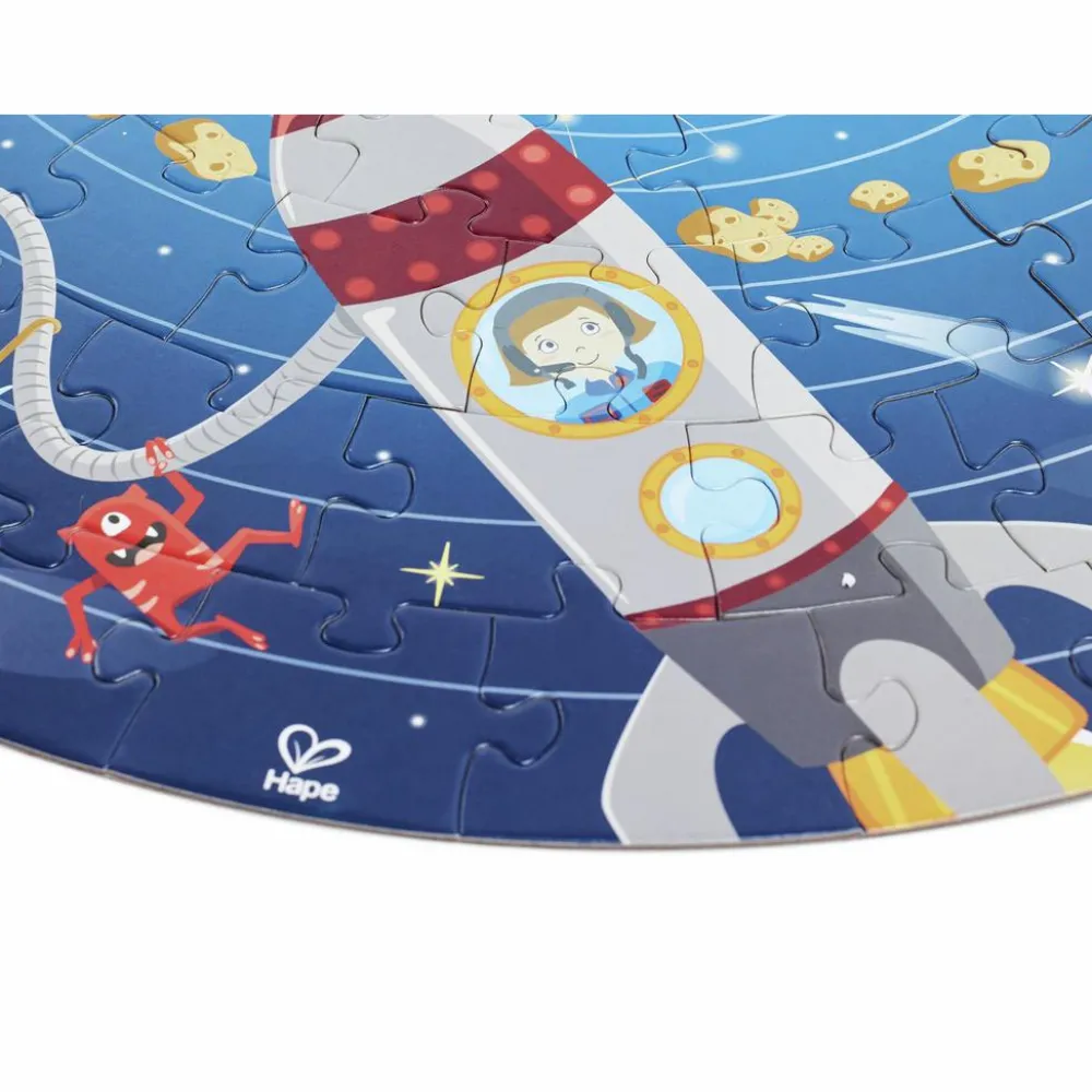 Astronomi|Puslespil<Hape Puslespil m. 100 brikker - Solsystemet