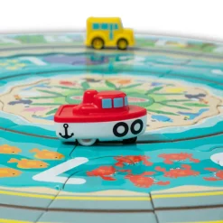 Puslespil<Melissa & Doug Puslespil m. 48 brikker - Ud og se, inkl. fartøjer