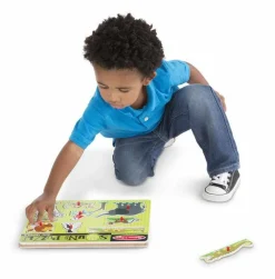 Tumlinge Legetøj|Puslespil<Melissa & Doug Puslespil med lyd - Zoo