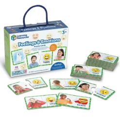Sociale Kompetencer|Sprog & Leg<Learning Resources Puslespilskort - Find følelsen