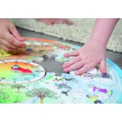 Sprog & Leg|Skolesjov<Beleduc Puslespil XXL - De 4 årstider