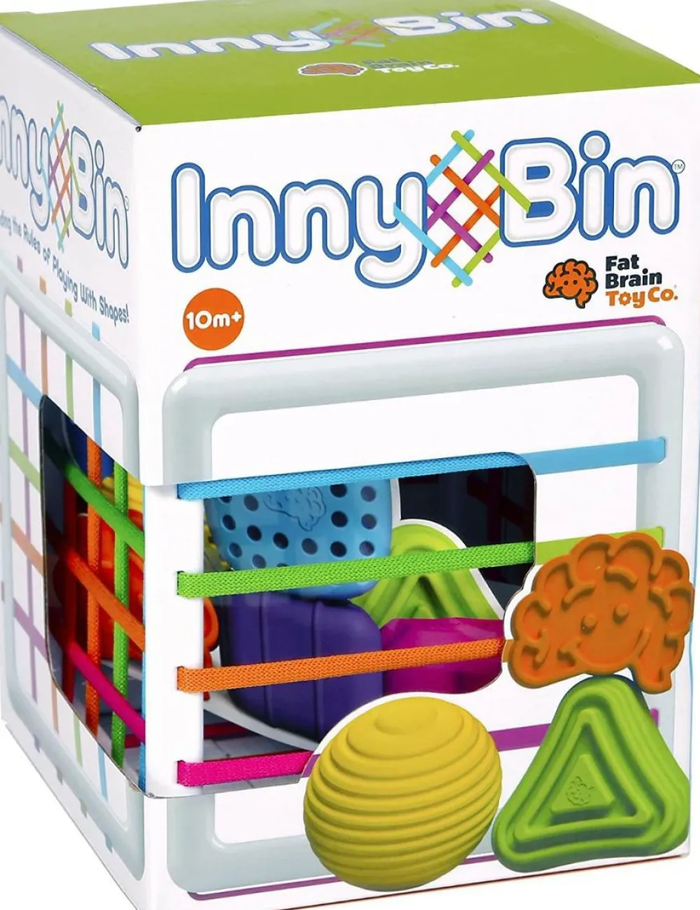 Tumlinge Legetøj|Sorterings- & Stablelegetøj<Fat Brain Toys Puttekasse med elastiksider