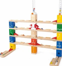 Stem Læringslegetøj|Lær At Kode<Hape Quadrilla kuglebane - Basic Coding, 130 dele
