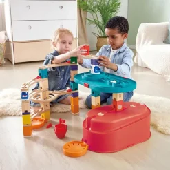Stem Læringslegetøj|Kuglebane<Hape Quadrilla kuglebane - Bucket, 65 dele