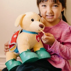 Rolleleg|Bamser<Melissa & Doug Redningshund inkl. tilbehør