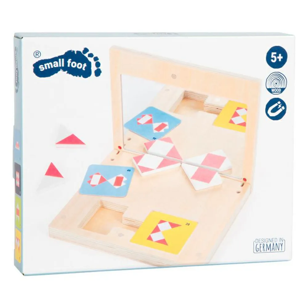 Spil<small foot Refleksioner & symmetri