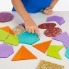 Montessori|Lysborde<tickit® Regnbue former m. glitter, 21 stk