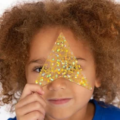 Montessori|Lysborde<tickit® Regnbue former m. glitter, 21 stk