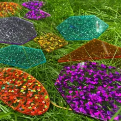 Montessori|Lysborde<tickit® Regnbue former m. glitter, 21 stk