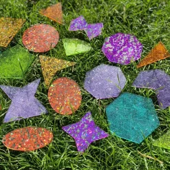 Montessori|Lysborde<tickit® Regnbue former m. glitter, 21 stk
