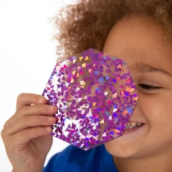 Montessori|Lysborde<tickit® Regnbue former m. glitter, 21 stk
