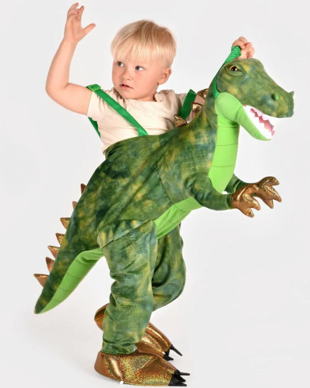 Fastelavn|Dinosaur Legetøj<Den Goda Fen Ride-on dinosaur