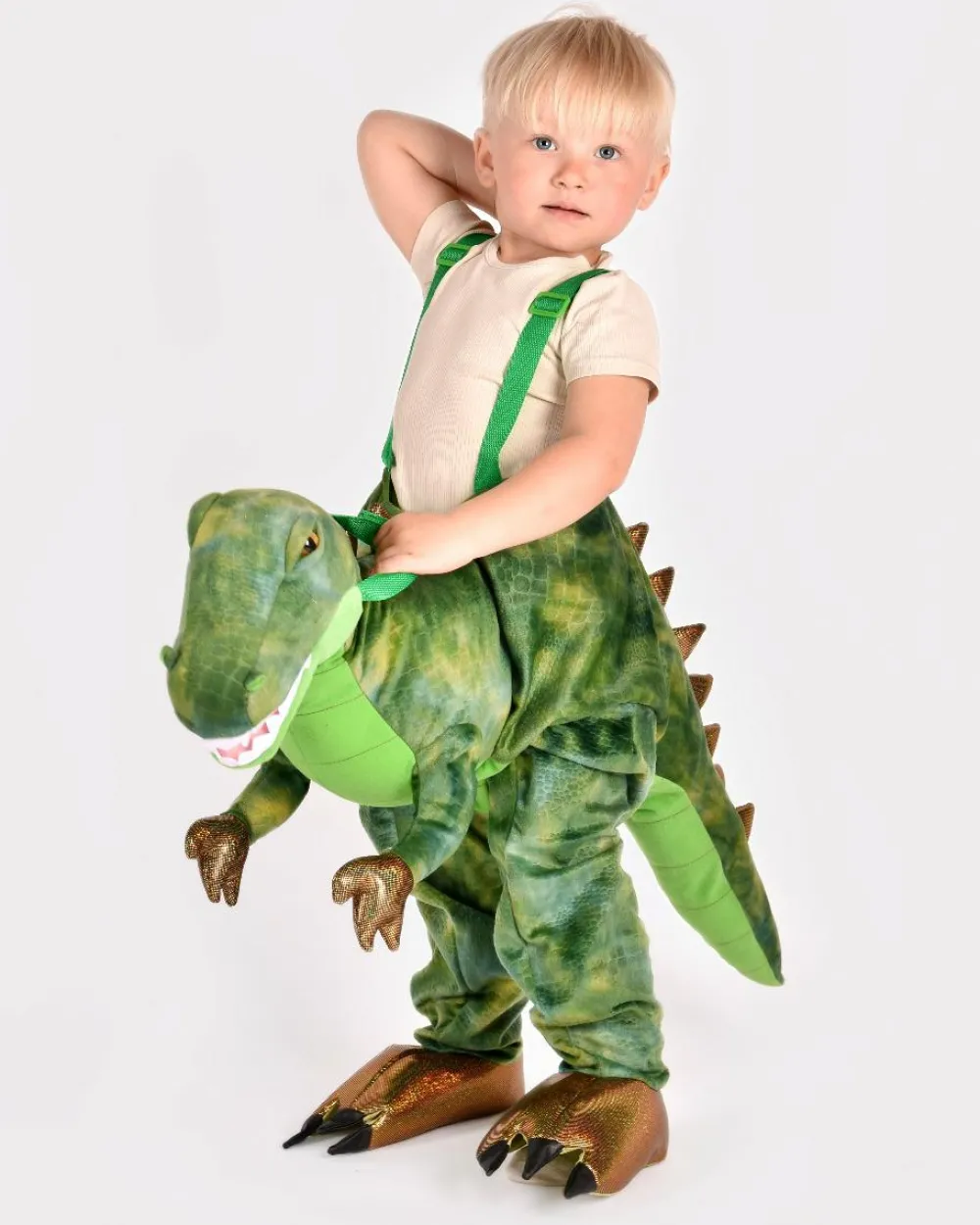 Fastelavn|Dinosaur Legetøj<Den Goda Fen Ride-on dinosaur