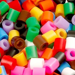 Kreativ Leg< Rørperler midi - Basisfarver, 5.000 stk.