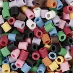 Økologisk Eller Bæredygtig|Kreativ Leg< Rørperler midi - BioBeads mix, 3.000 stk