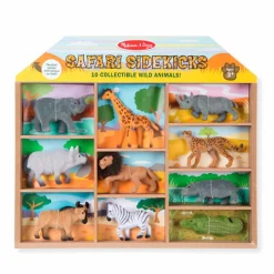 Dyrefigurer<Melissa & Doug Safaridyr, 10 stk