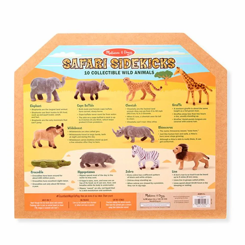 Dyrefigurer<Melissa & Doug Safaridyr, 10 stk