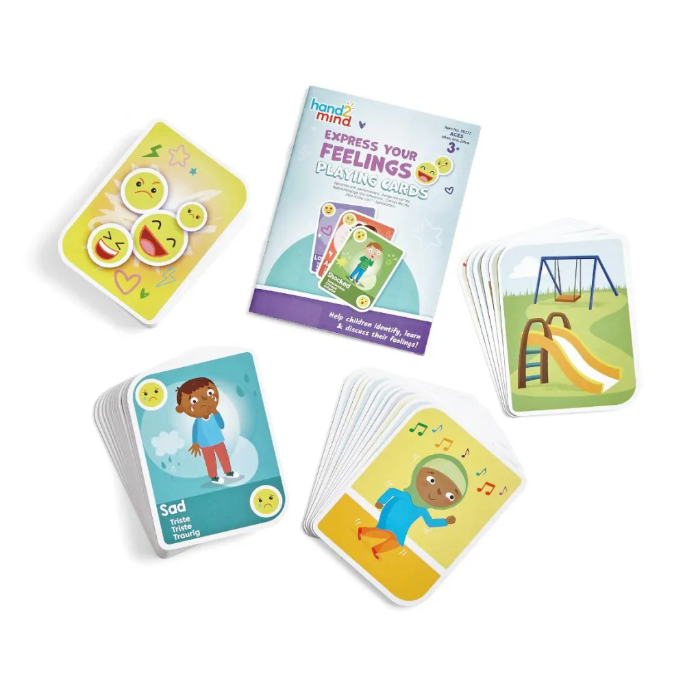 Sociale Kompetencer|Sprog & Leg<Learning Resources Samtalekort - Følelser, 100 stk