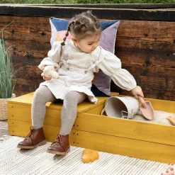 Udeleg<MUDDY BUDDY® Sandkasse - Space Saver, Gul