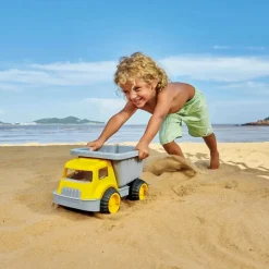 Udeleg|Strand- & Sandlegetøj<Hape Sandleg - Dumper, Gul/grå