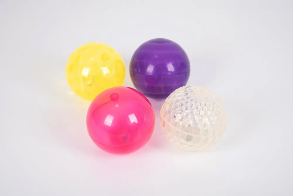 Bolde<tickit® Sansebolde m. LED lys, 4 stk