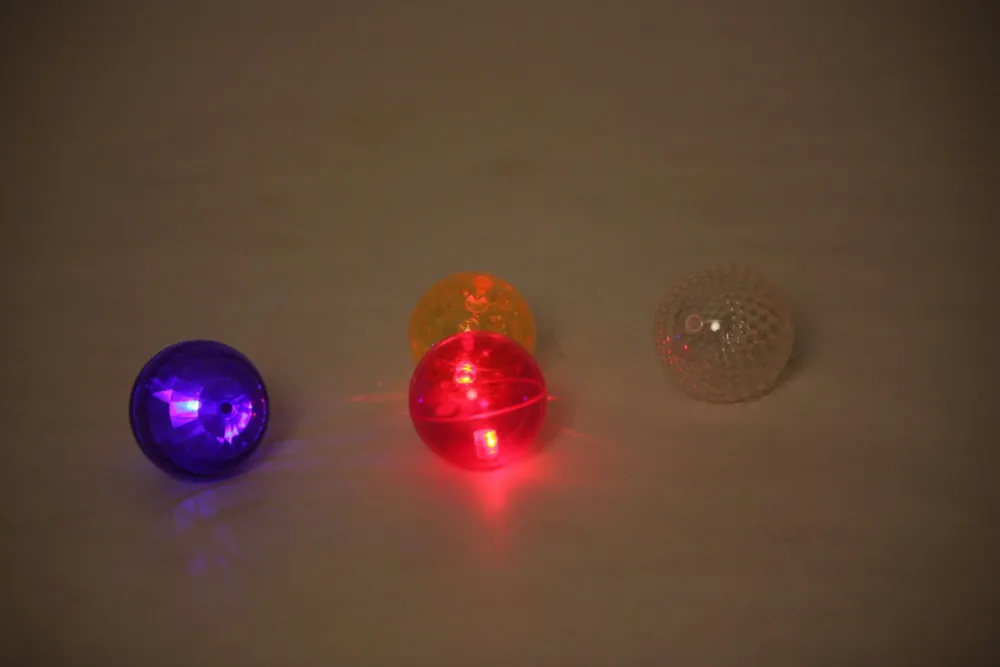 Bolde<tickit® Sansebolde m. LED lys, 4 stk