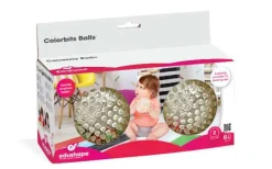 Taktil / Følesans|Grovmotorik<edushape Sansebolde perler/pinde - 2 stk.