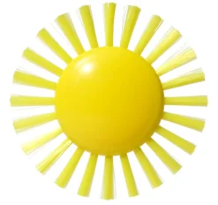 Taktil / Følesans|Tumlinge Legetøj<Moluk Sansebørste Pluï - Sol