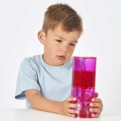 Mindfulness For Børn|Bliv Forundret<tickit® Sanserør MEGA - Pink, 1 stk
