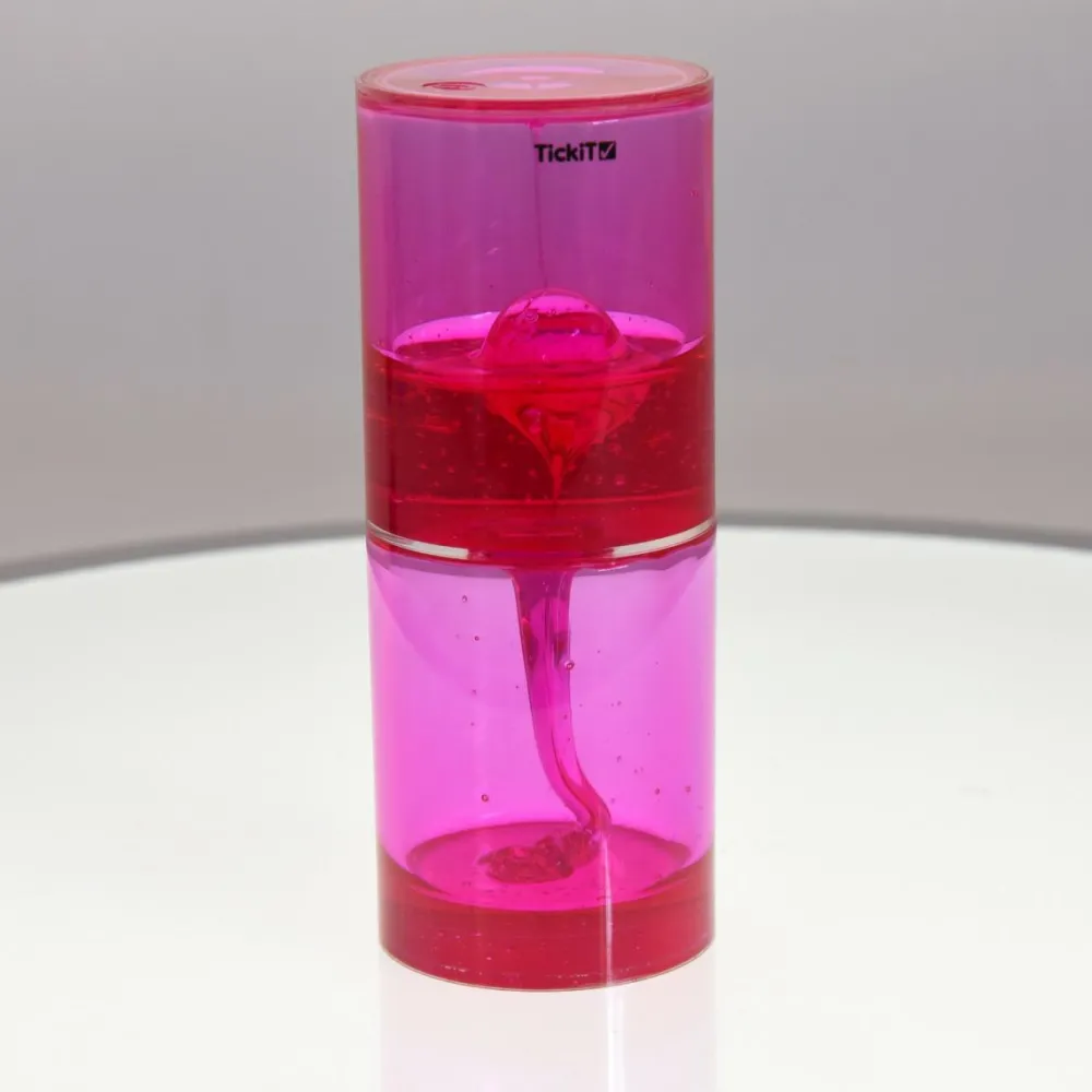 Mindfulness For Børn|Bliv Forundret<tickit® Sanserør MEGA - Pink, 1 stk