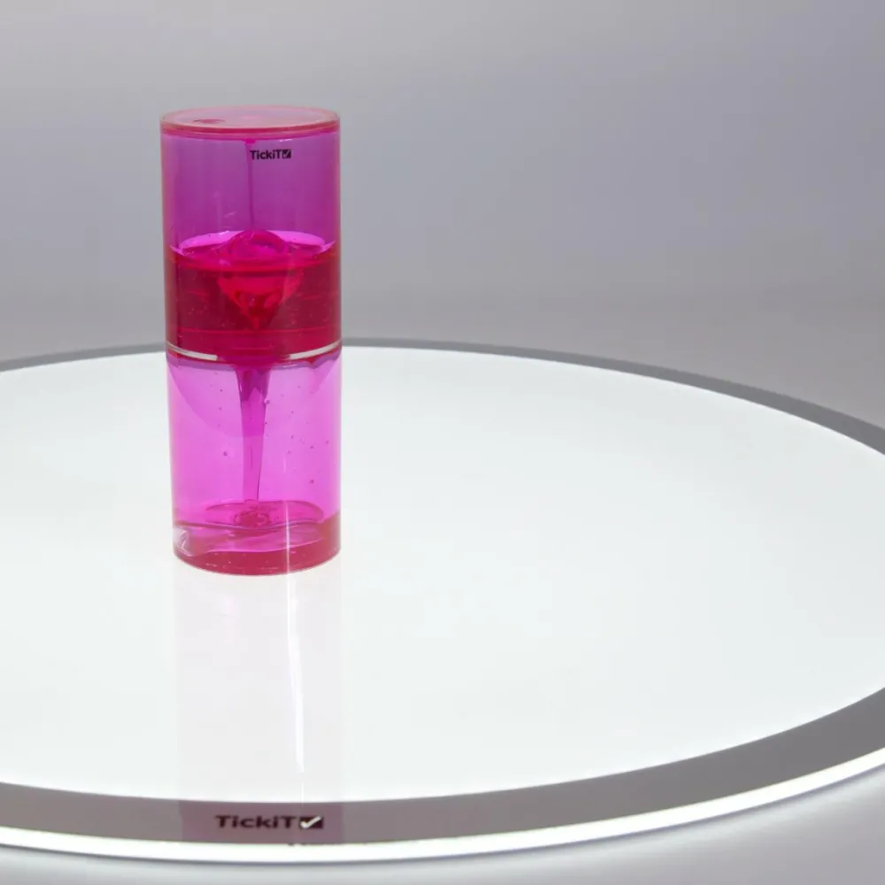 Mindfulness For Børn|Bliv Forundret<tickit® Sanserør MEGA - Pink, 1 stk