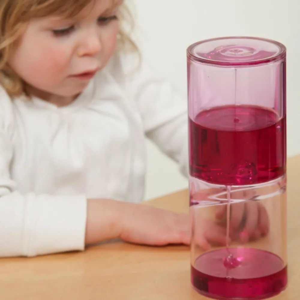 Mindfulness For Børn|Bliv Forundret<tickit® Sanserør MEGA - Pink, 1 stk