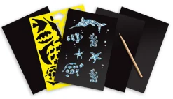 Tegne- & Malegrej<Melissa & Doug Scratch Art - Havet