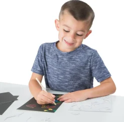 Tegne- & Malegrej<Melissa & Doug Scratch Art - Havet