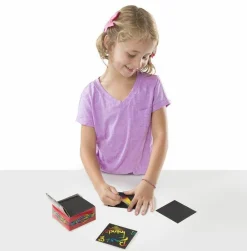 Tegne- & Malegrej<Melissa & Doug Scratch Art - Regnbuekort