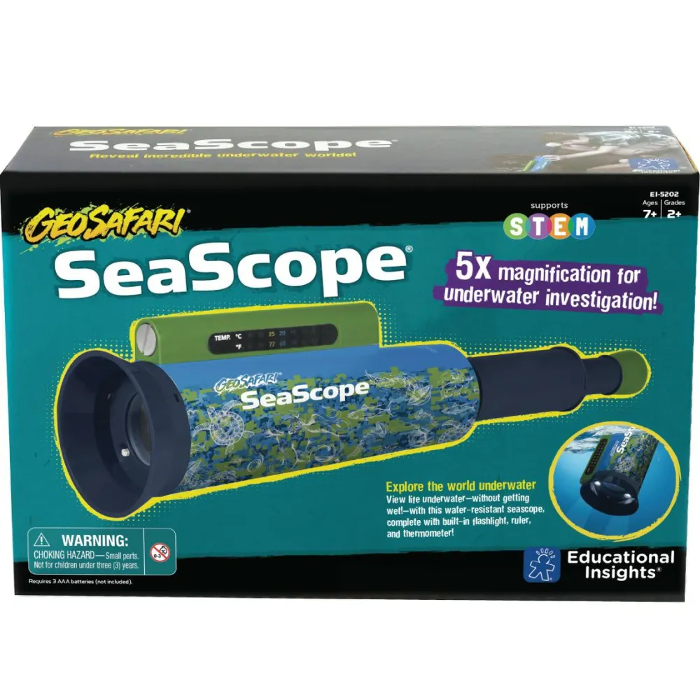 Udeleg|Insekt & Naturleg<Learning Resources SeaScope undervandskikkert