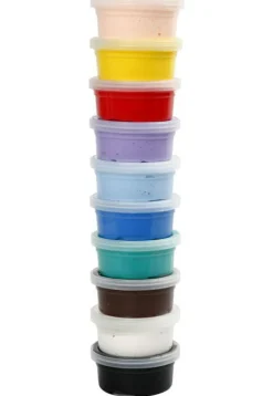 Kreativ Leg<Creativ Company Silk Clay 10 x 40 gr. - Basisfarver