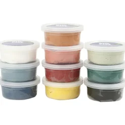 Påske|Kreativ Leg<Creativ Company Silk Clay 10 x 40 gr. - Natur