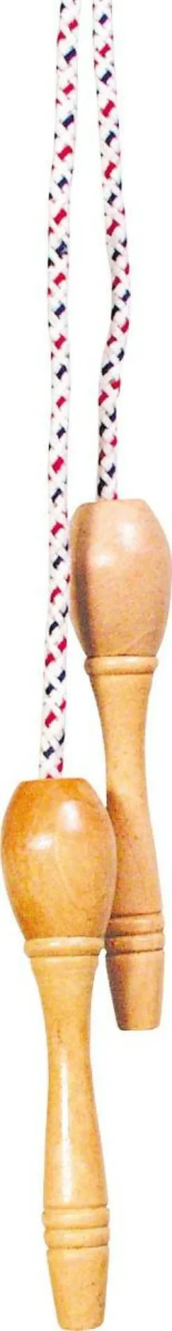 Udeleg|Sportslegetøj & Gøgl< Sjippetov i træ - 230 cm.