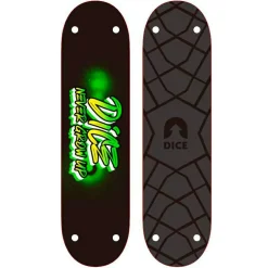 Gynger<DICE Skateboardgynge 81 x 20 cm (sort reb)