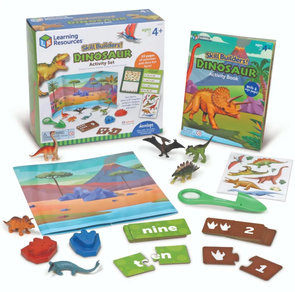 Dinosaur Legetøj<Learning Resources Skill Builders! - Lær om dinosaurer