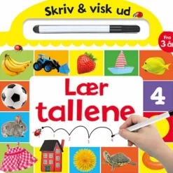 Skolesjov|Matematik & Leg< Skriv og visk ud - Lær tallene