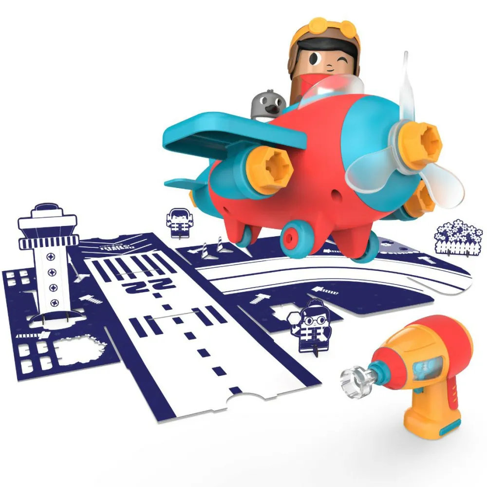 Byggesæt|Stem Læringslegetøj<Learning Resources Skru & Design - Flyver