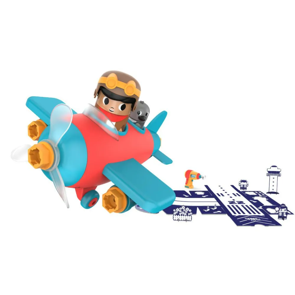 Byggesæt|Stem Læringslegetøj<Learning Resources Skru & Design - Flyver