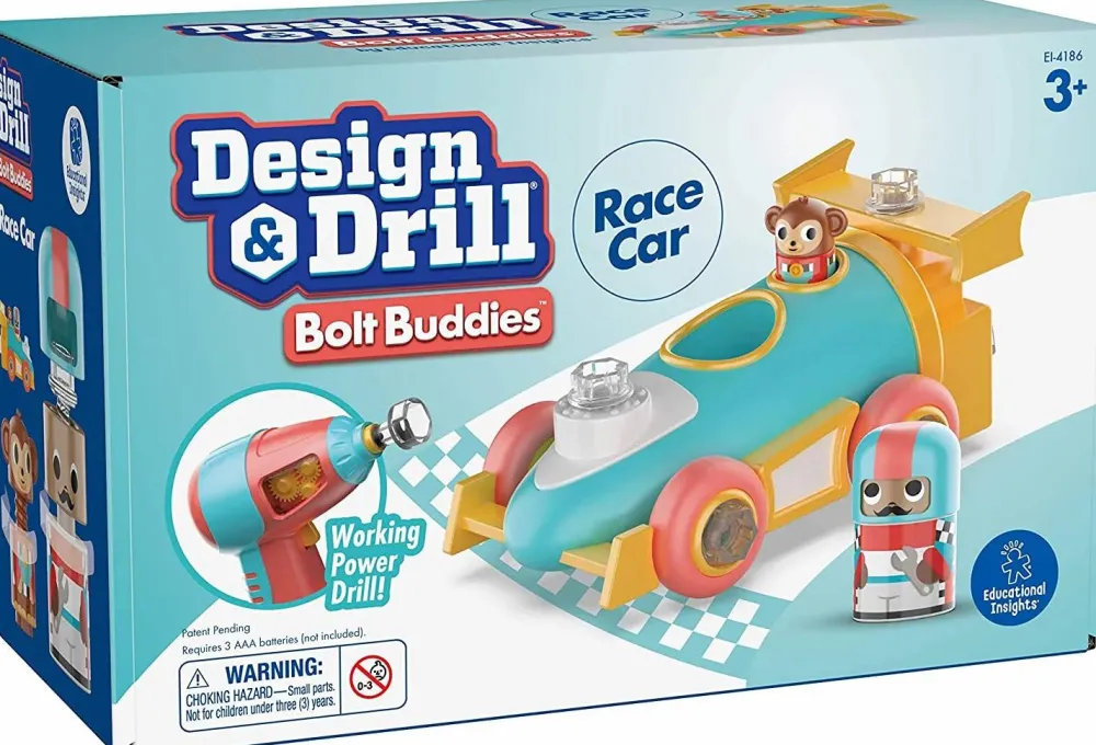 Stem Læringslegetøj|Byggesæt<Learning Resources Skru & Design - Racerbil