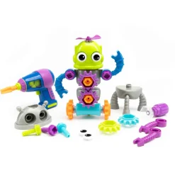Stem Læringslegetøj|Byggesæt< Skru & Design - Robot værkstedet