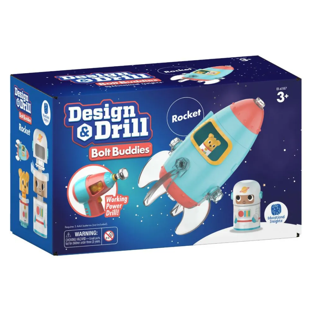 Byggesæt<Learning Resources Skru & Design - Rumraket